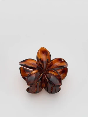 Reserved - Klamra do włosów - brązowy