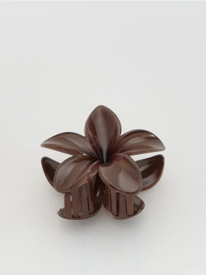 Reserved - Klamra do włosów - brązowy