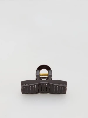 Reserved - Klamra do włosów - ciemnobrązowy