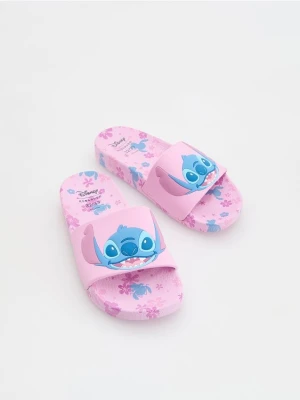 Reserved - Klapki Lilo i Stitch - pastelowy róż