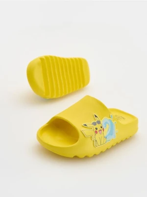 Reserved - Klapki Pokémon - żółty