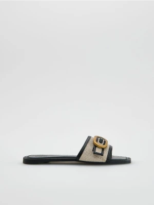 Reserved - Klapki z klamrą - wielobarwny