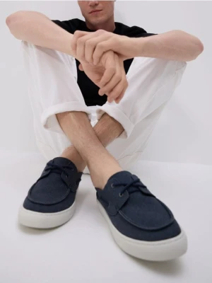 Reserved - Klasyczne loafersy - granatowy