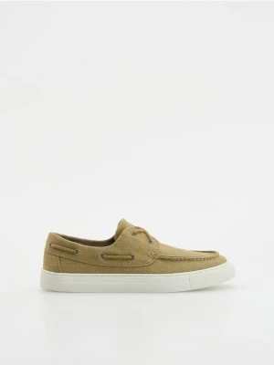 Reserved - Klasyczne loafersy - warm olive