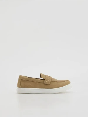 Reserved - Klasyczne mokasyny - beżowy