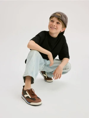 Reserved - Klasyczne trampki - brązowy