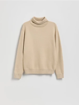 Reserved - Klasyczny golf - beżowy