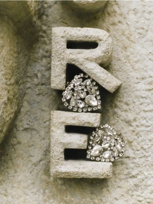 Reserved - Kolczyki w kształcie serca - srebrny