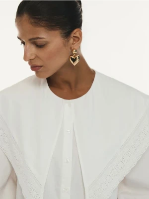 Zdjęcie produktu Reserved - Kolczyki w kształcie serca - złoty