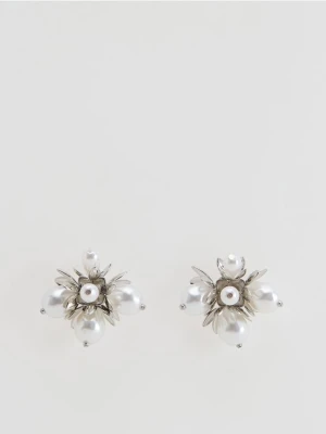 Reserved - Kolczyki z imitacją pereł - wielobarwny