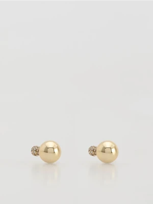 Reserved - Kolczyki z kulkami - złoty