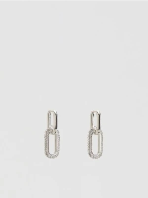 Reserved - Kolczyki z zawieszkami - srebrny