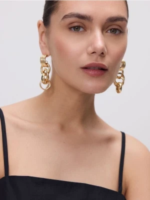 Reserved - Kolczyki z zawieszkami - złoty