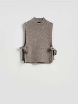 Zdjęcie produktu Reserved - Kołnierz z domieszką wełny - brązowy