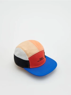 Reserved - Kolorowa czapka z daszkiem - wielobarwny