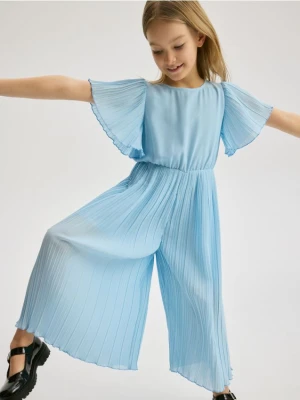 Reserved - Kombinezon z krótkim rękawem - jasnoniebieski