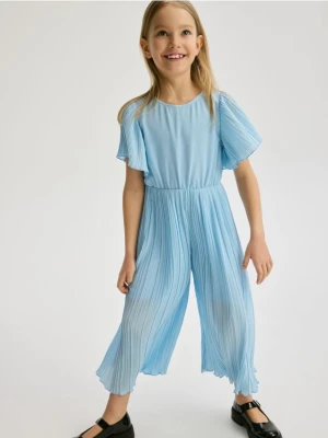 Reserved - Kombinezon z krótkim rękawem - jasnoniebieski