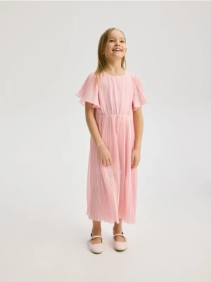 Reserved - Kombinezon z krótkim rękawem - pastelowy róż