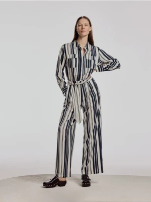 Reserved - Kombinezon z lyocellu - wielobarwny