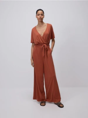 Reserved - Kombinezon z modalem - miedziany