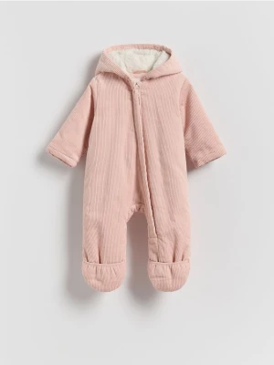 Reserved - Kombinezon z ociepleniem - brudny róż