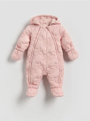 Reserved - Kombinezon z ociepleniem - brudny róż