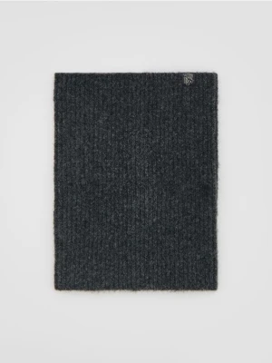 Reserved - Komin z domieszką wełny - ciemnoszary