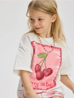 Reserved - Komplet łańcuszków - czerwony