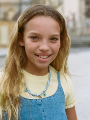 Reserved - Komplet naszyjników - jasnoniebieski