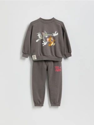 Reserved - Komplet Tom i Jerry - ciemnoszary