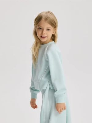 Reserved - Komplet z modalem - jasnoturkusowy