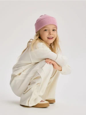 Reserved - Komplet z modalem - złamana biel