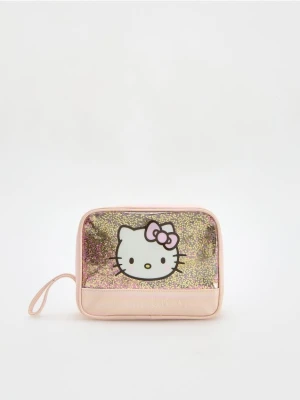 Reserved - Kosmetyczka Hello Kitty - złamana biel