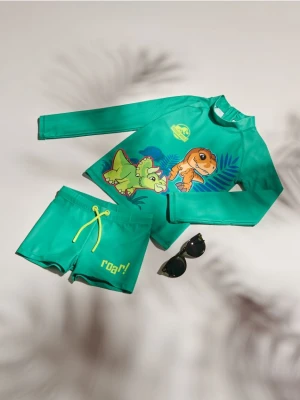 Reserved - Kostium kąpielowy Jurassic World - zielony
