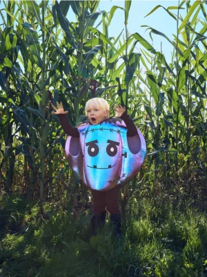 Reserved - Kostium na Halloween - fioletowy