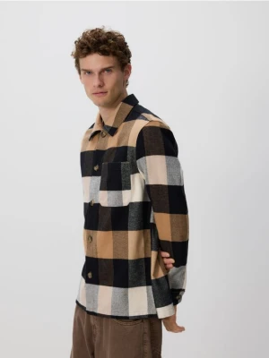 Reserved - Koszula comfort fit w kratę - inny