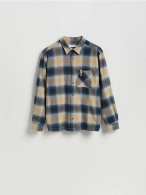 Reserved - Koszula comfort fit w kratę - wielobarwny