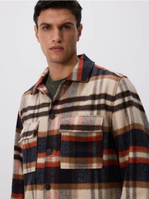 Reserved - Koszula comfort fit w kratę - wielobarwny