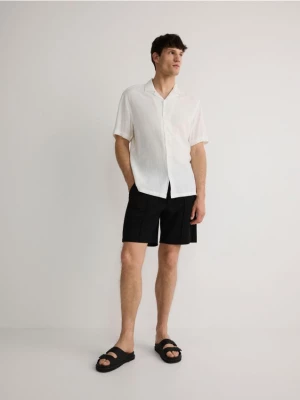 Reserved - Koszula comfort z wiskozą - biały