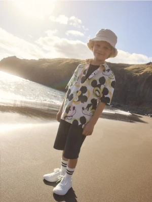 Reserved - Koszula Mickey Mouse - beżowy