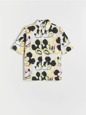 Zdjęcie produktu Reserved - Koszula Mickey Mouse - beżowy