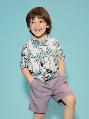 Reserved - Koszula Mickey Mouse - złamana biel