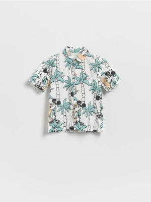 Zdjęcie produktu Reserved - Koszula Mickey Mouse - złamana biel