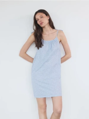 Reserved - Koszula nocna na ramiączkach - lawendowy