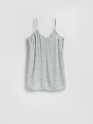 Reserved - Koszula nocna z wiskozy - jasnozielony