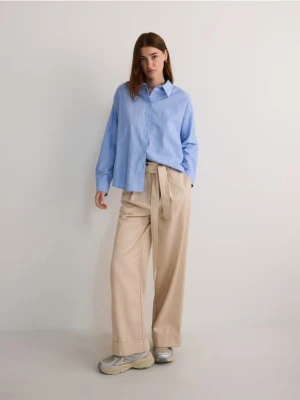 Reserved - Koszula oversize - niebieski