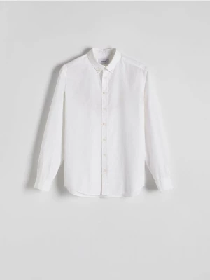 Reserved - Koszula regular fit - biały
