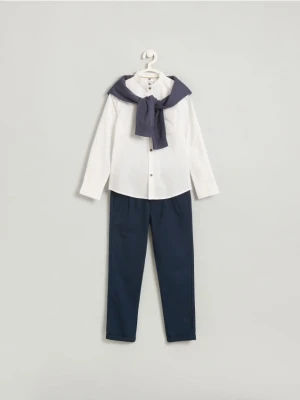 Reserved - Koszula regular fit - biały