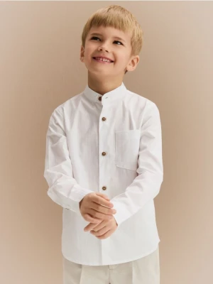 Reserved - Koszula regular fit - biały