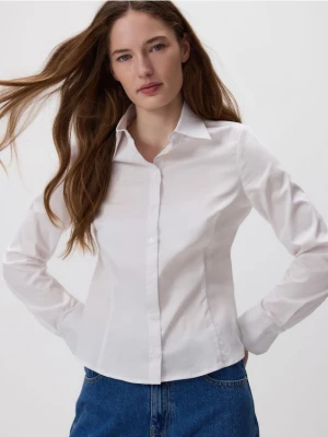 Reserved - Koszula slim fit - biały